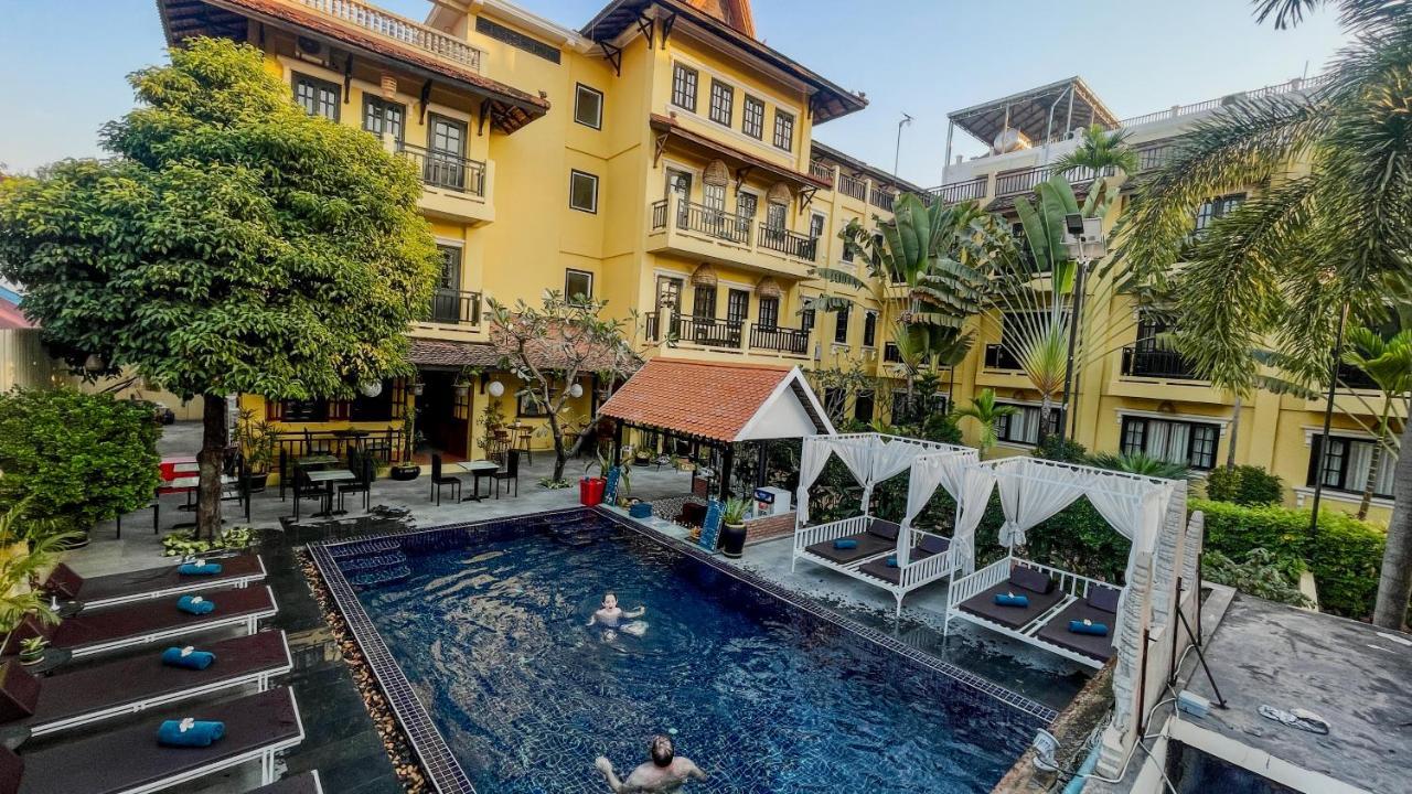 Villa Indochine D'Angkor Сиемрип Экстерьер фото