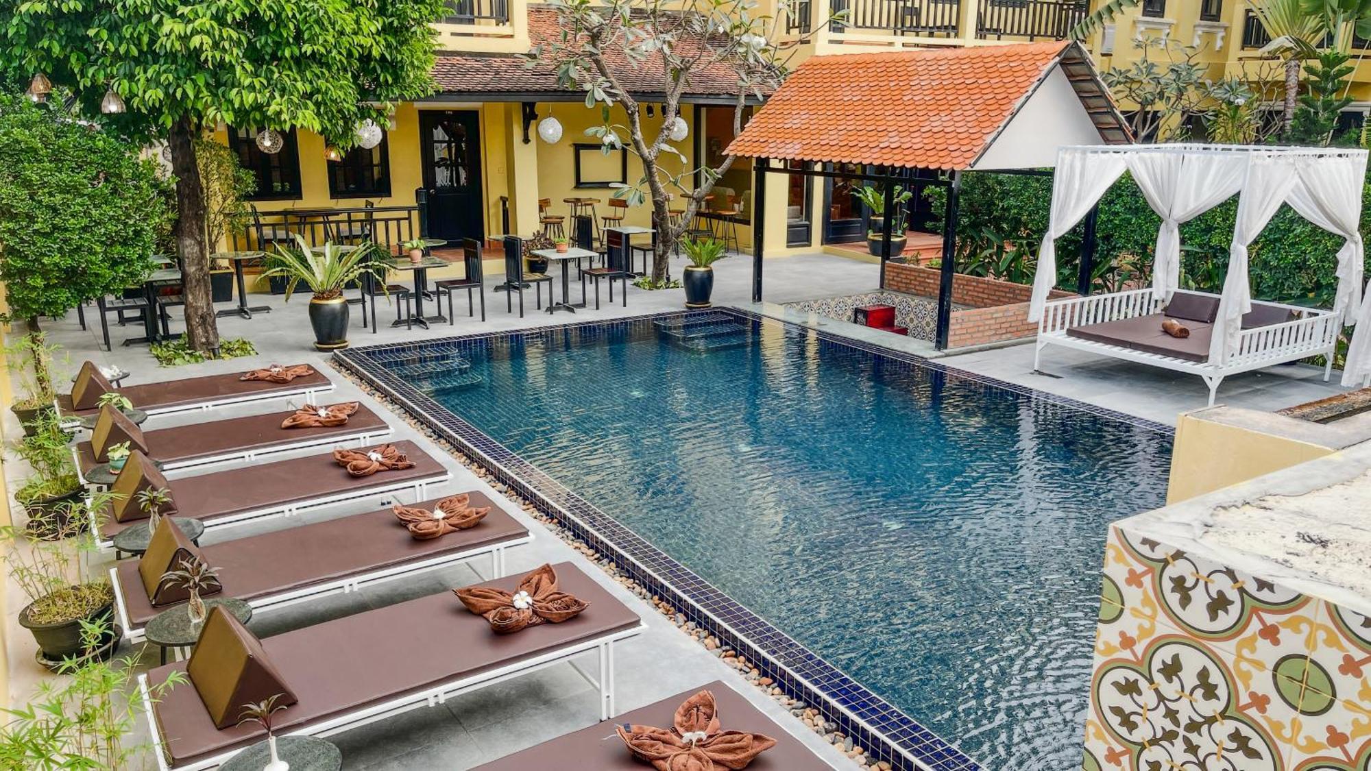 Villa Indochine D'Angkor Сиемрип Экстерьер фото