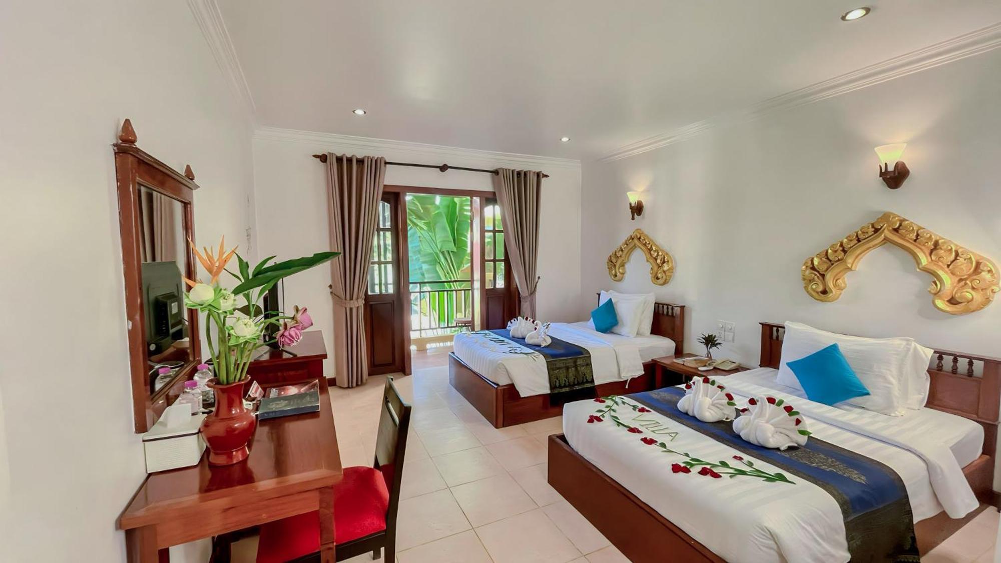 Villa Indochine D'Angkor Сиемрип Экстерьер фото